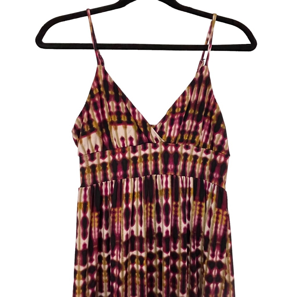 Velvet Torch Maxi Multi Color Dress Size XS